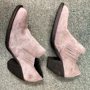 Born leather suede shoes size 6.5